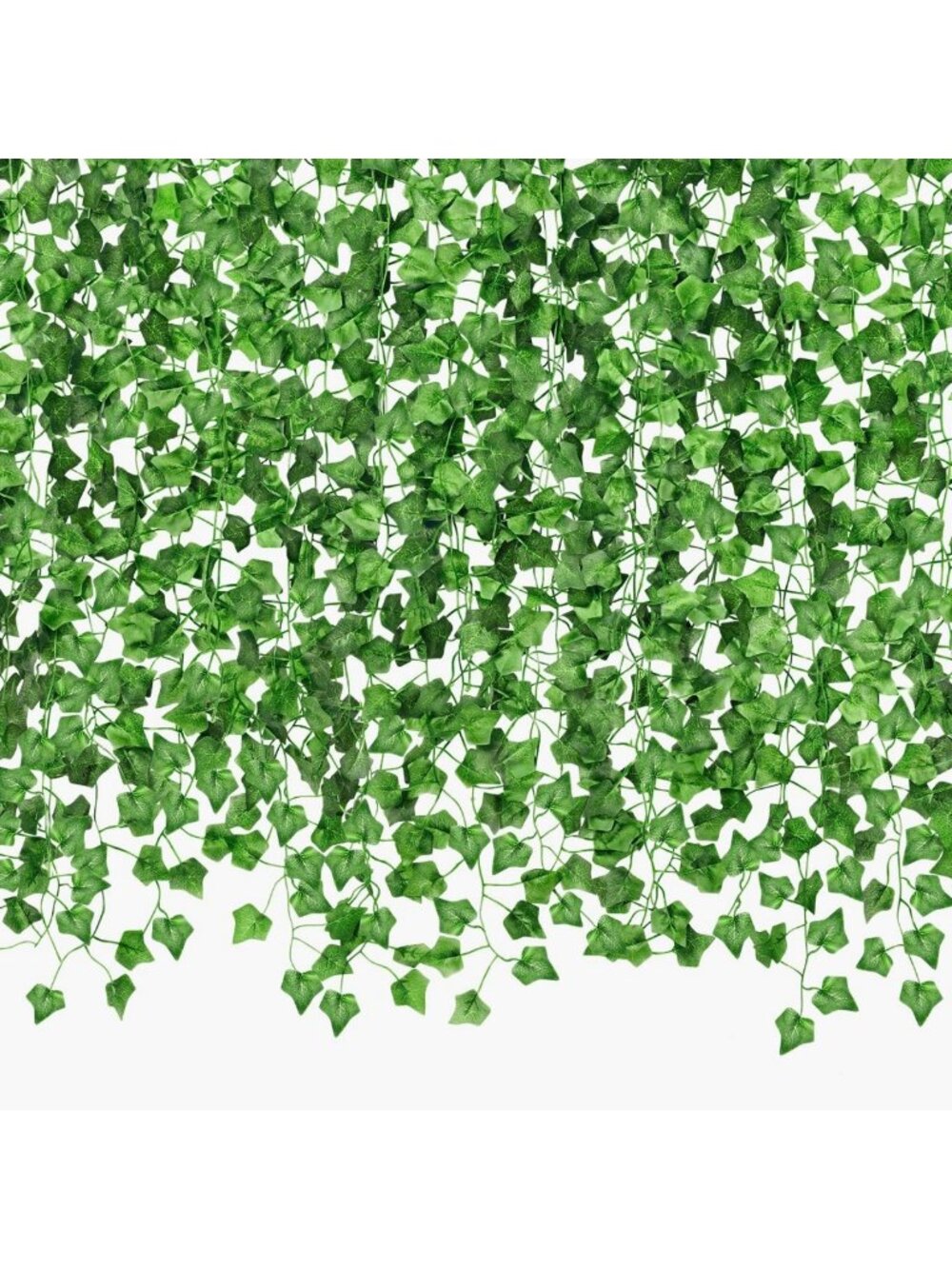 96 Pack UV Resistant Artificial Ivy Garland - Aesthetic Greenery Vines for Home